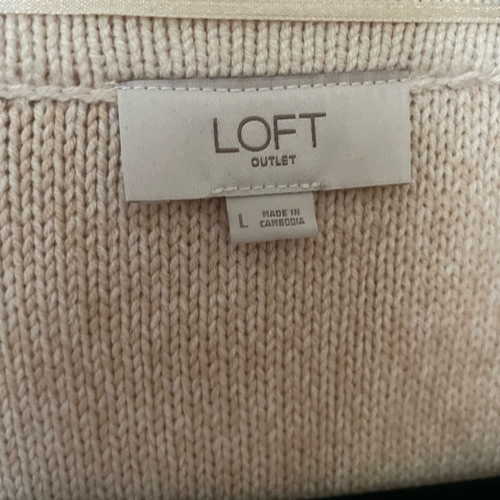 Women’s: Loft Cardigan (Size: L) - Picture 2 of 3
